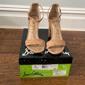 Sam Edelman Yaro Natural Cork Size 5